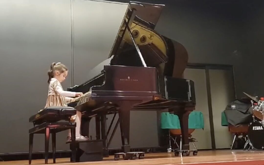 Baby pianista Stella!