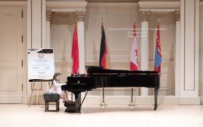 Grandissimo successo della giovanissima pianista Stella Esposito alla Carnegie Hall di New York!!!